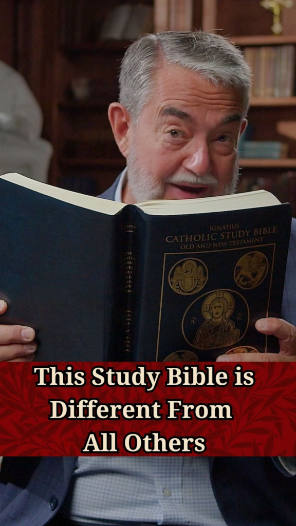 The Ignatius Podcast Short, This Study Bible is Different From All Others