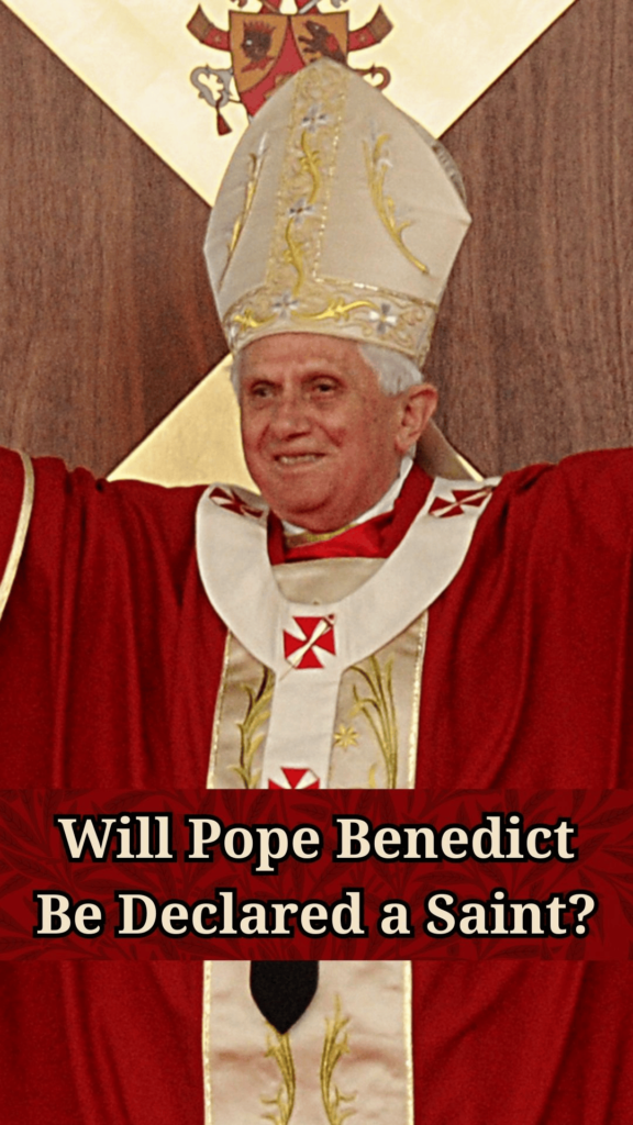 The Ignatius Podcast Short, Will Pope Benedict Be Declared a Saint?